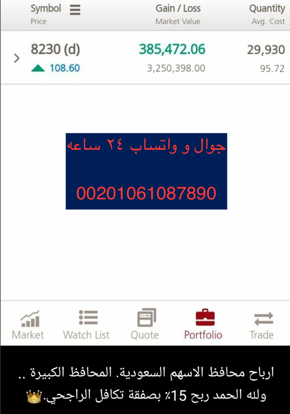 توصيات الربح لمحفظتك ب الاسهم السعودية والامريكية