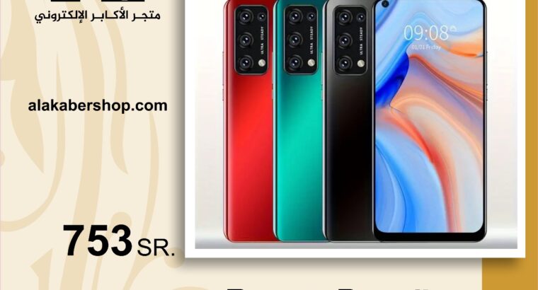 هاتف Reno5 Pro الذكي – شاشة LCD عالية الدقة